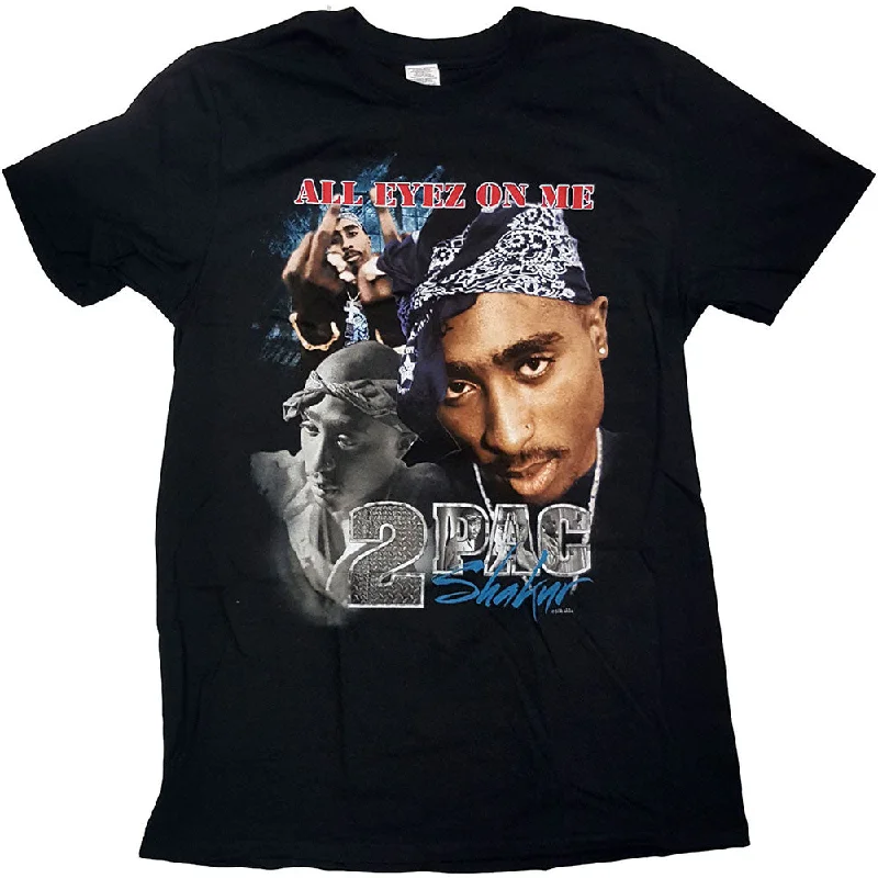 Tupac | Official Band T-Shirt | All Eyez Homage Anti-Pilling Machine Wash Handmade
