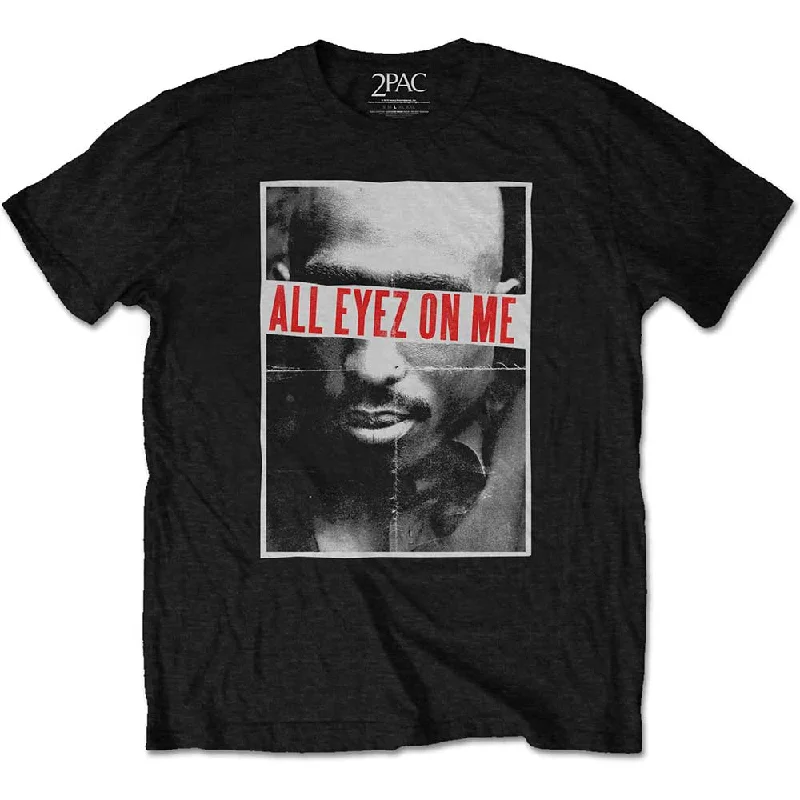 Tupac | Official Band T-Shirt | All Eyez Iron Safe Non-Iron Wrinkle Free