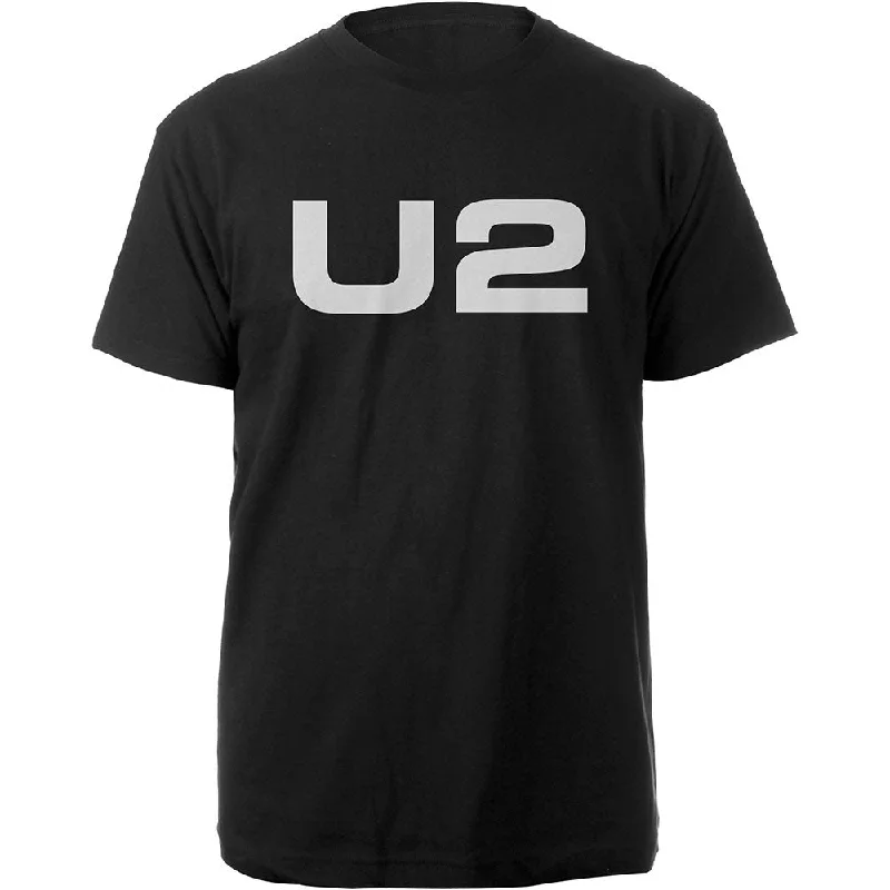 U2 | Official Band T-Shirt | Logo Hooded Caped Shawl Collar