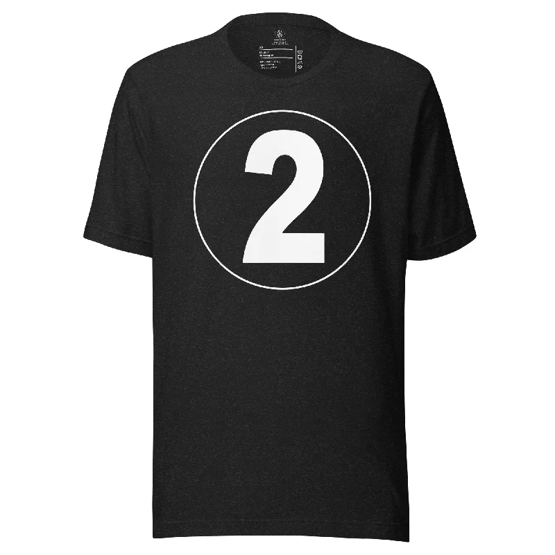 Unisex t-shirt: White on Black 2 Striped Floral Plaid