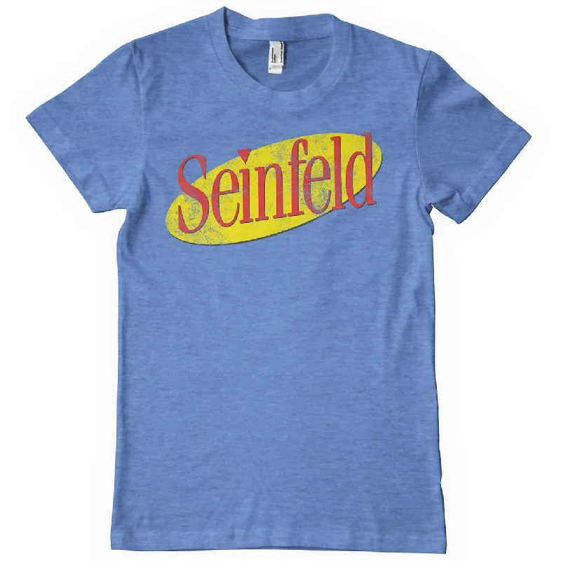 Seinfeld | Official Band T-Shirt | Logo Graphic T-Shirt Round Neck Polyester