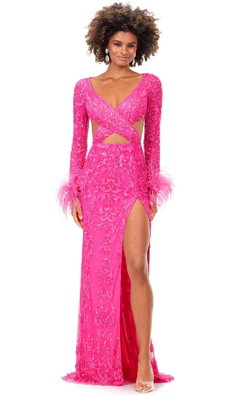 Ashley Lauren 11364 - Crisscross Gown