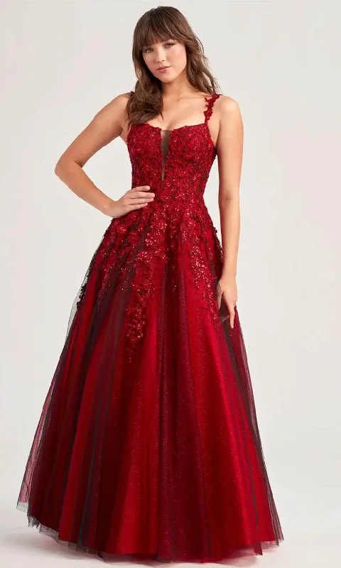 Ellie Wilde EW35068 - Embroidered A-line Prom Gown