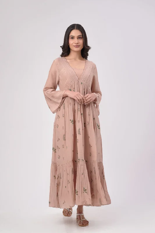 Fortunate Floral Maxi Dress Trendy Printed Maxi Dress