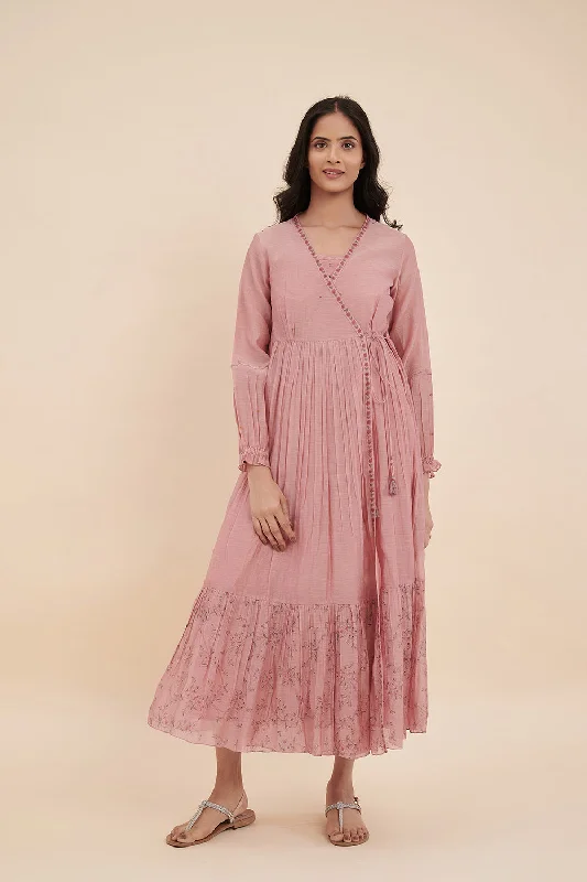 Wrap Me Maxi Dress Trendy Maxi Dress with Belt
