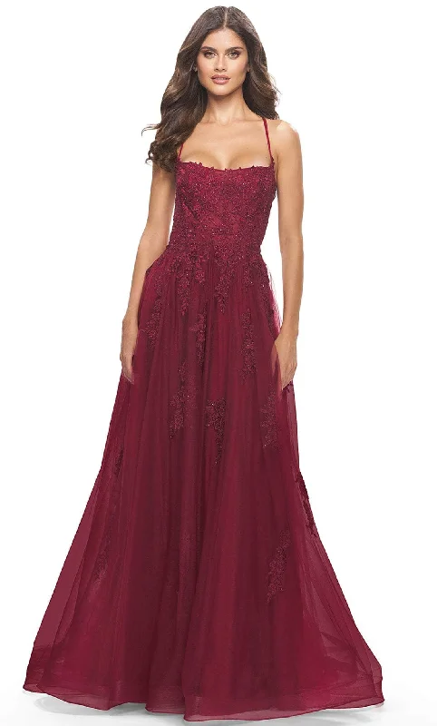 La Femme 31135 - Applique Dress
