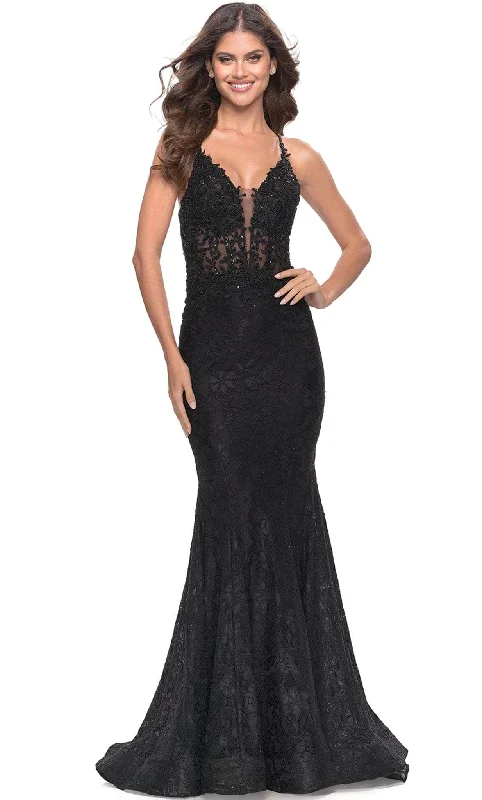 La Femme 31265 - Trumpet Dress