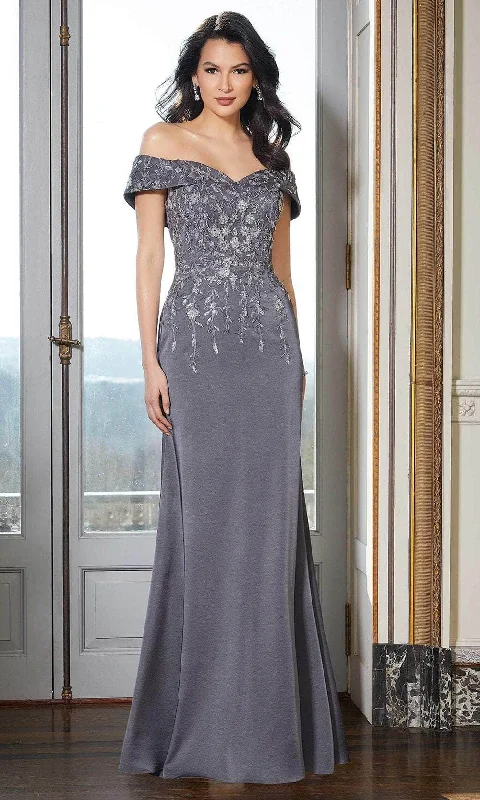 Mori Lee 72615 - Embroidered Sheath Gown