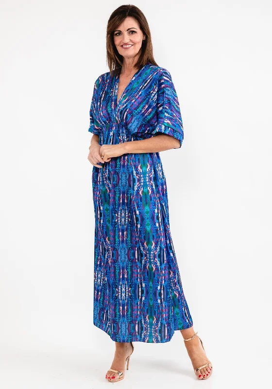 Seventy1 One Size Dome Waist Satin Maxi Dress, Royal Blue Cozy Spaghetti Strap Maxi Dress Seventy1 One Size Dome Waist Satin Maxi Dress, Royal Blue Cozy Spaghetti Strap Maxi Dress