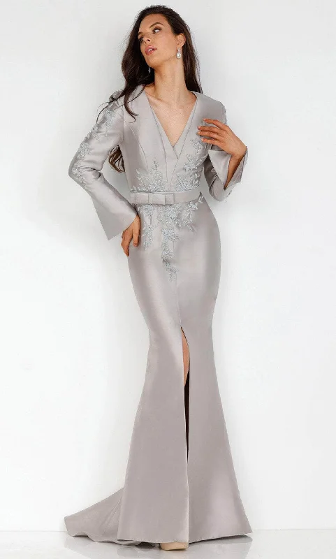 Terani Couture 231M0357 - Long-Sleeved Trumpet Gown