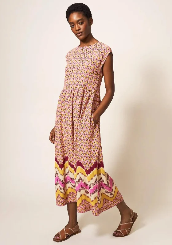 White Stuff Addison Sunrise Print Maxi Dress, Plum Multi Stylish One-Shoulder Maxi Dress White Stuff Addison Sunrise Print Maxi Dress, Plum Multi Stylish One-Shoulder Maxi Dress