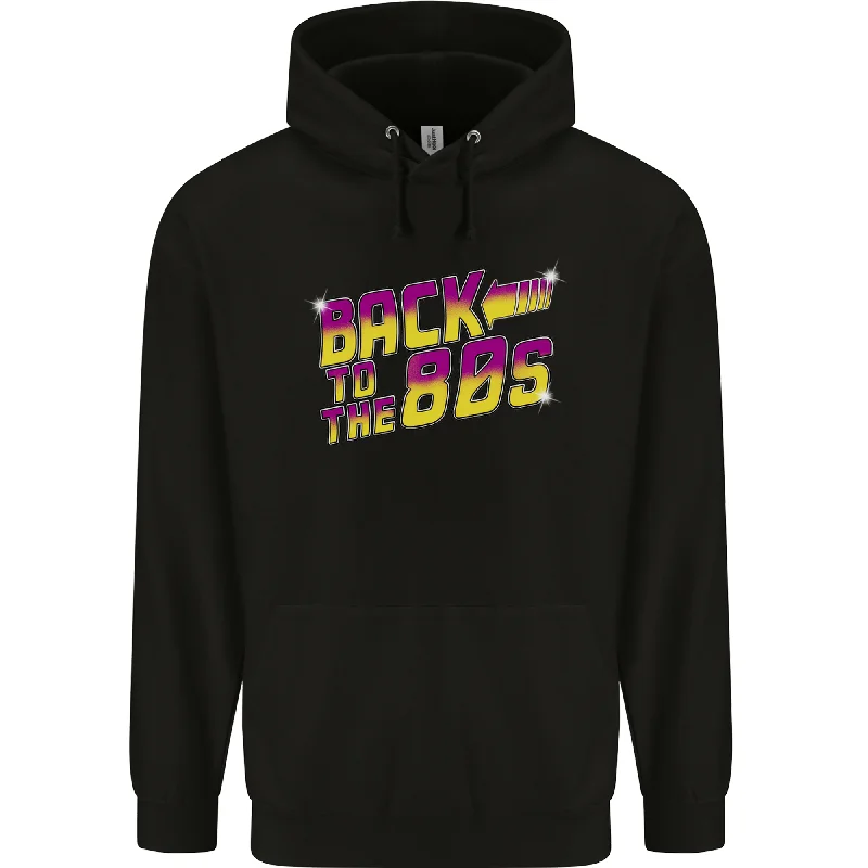 Back to the 80s Retro Pop Music Birthday Mens 80% Cotton Hoodie Hoodie Sweatshirt Pullover