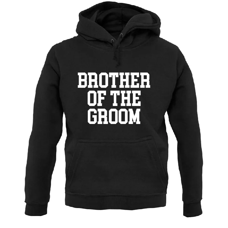 Brother Of The Groom Unisex Hoodie Hoodie with Sequins Glamorous Eye-catching
