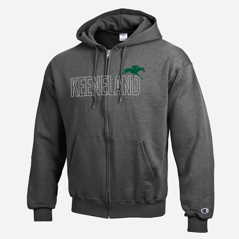 Champion Keeneland Full Zip Hoodie Hooded Sweatshirt Casual Wear Street Style