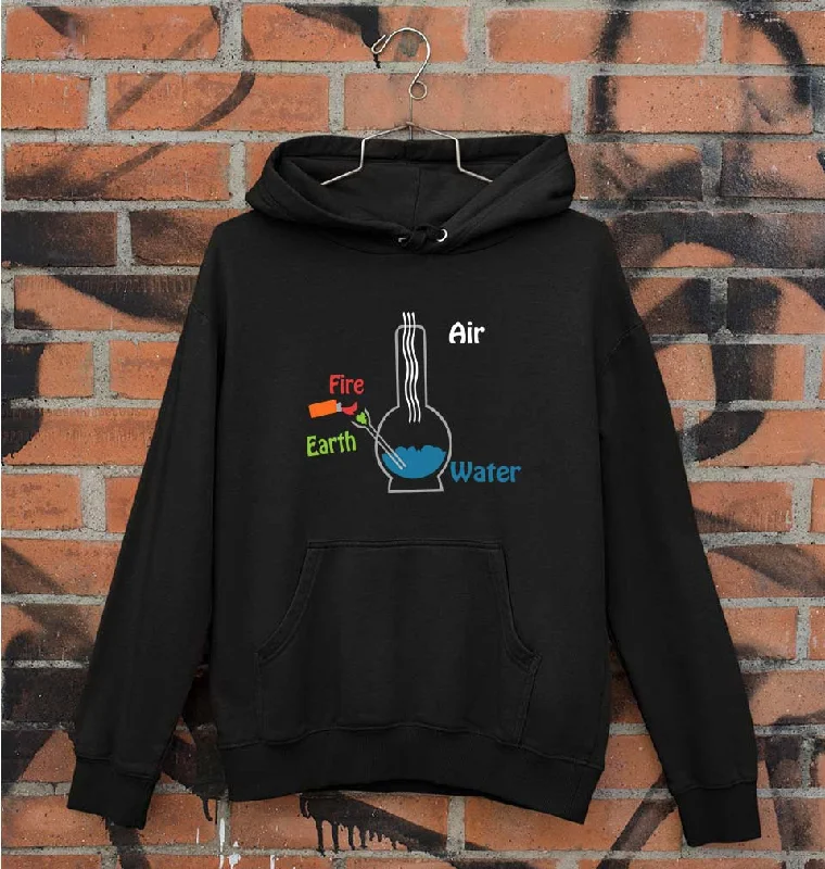 Element Bong Unisex Hoodie for Men/Women Hoodie with Gradient Ombre Colorful