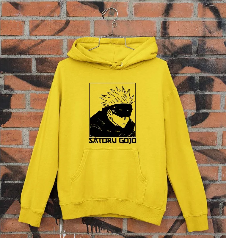 Gojo Satoru Anime Unisex Hoodie for Men/Women Hoodie with Ribbed Hem Stretchable Secure