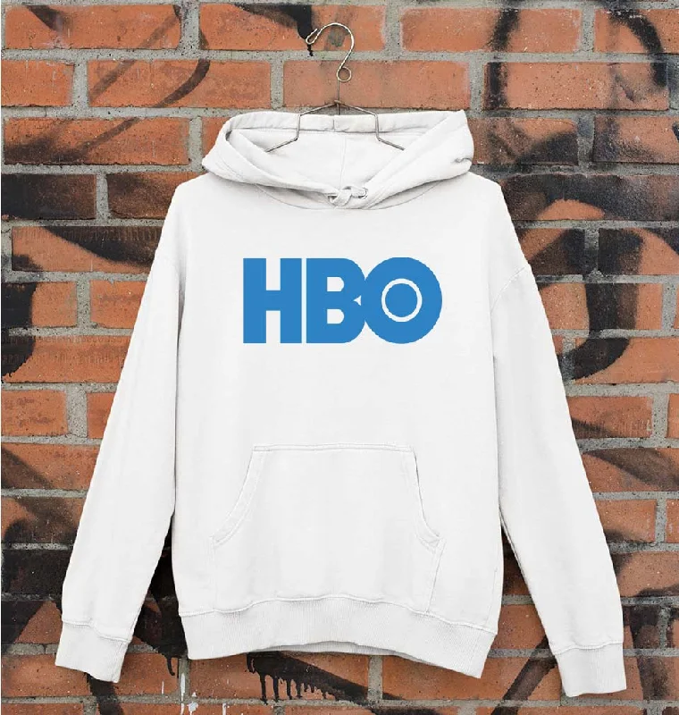 HBO Unisex Hoodie for Men/Women Zip Hoodie Drawstring Kangaroo Pocket