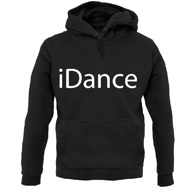 Idance Unisex Hoodie Hoodie with Side Slits Relaxed Casual
