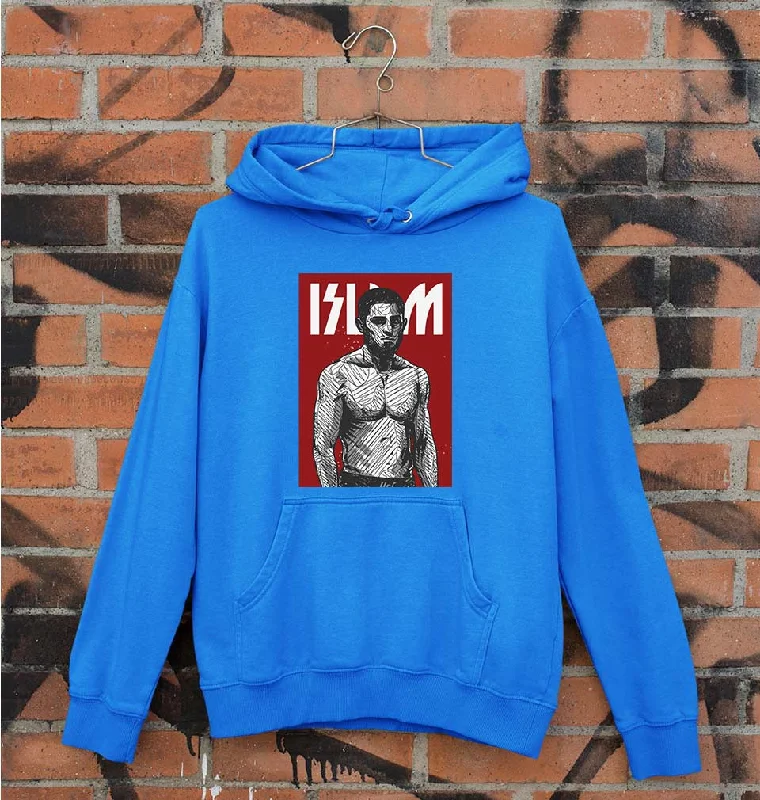Islam Makhachev Unisex Hoodie for Men/Women Hoodie with Elastic Cuffs Stretchable Comfortable