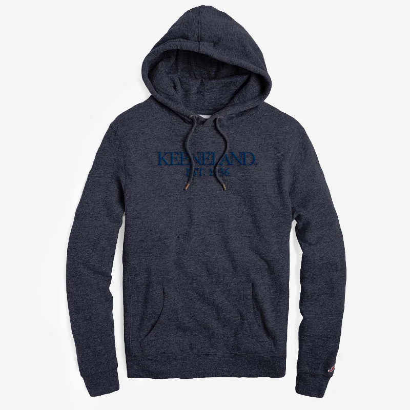 League Keeneland '36 Heritage Hoodie Hoodie with Belted Waist Structured Tailored