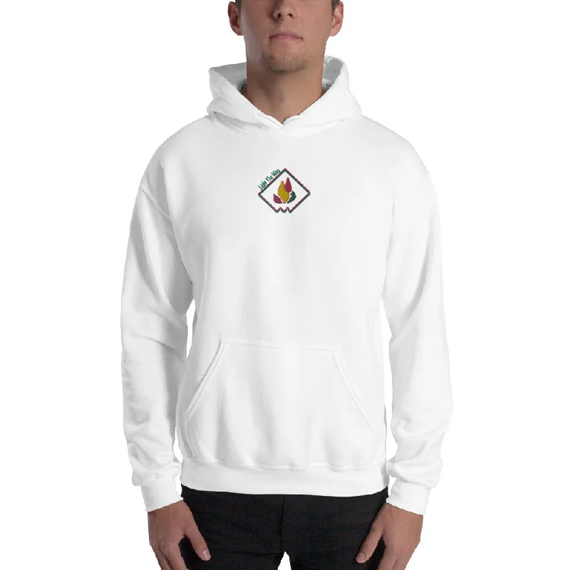 Light the Way | Sweatshirt Hoodie with Hem Drawcord Adjustable Customizable