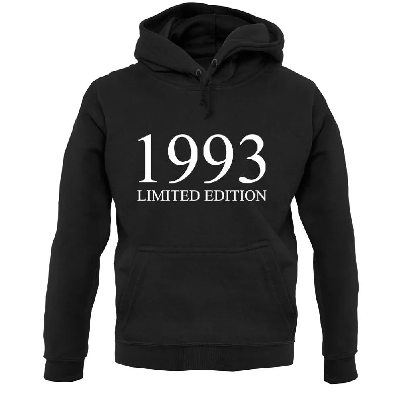 Limited Edition 1993 Unisex Hoodie Hoodie with Hem Frayed Vintage Worn