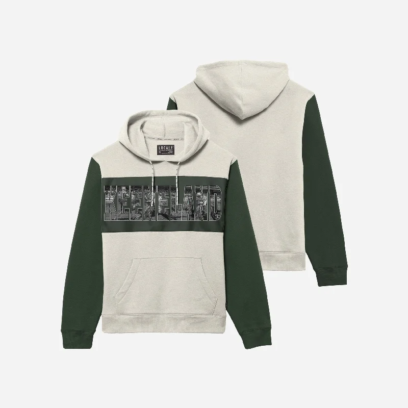 Locale Keeneland Icon Colorblock Hoodie Hoodie with Turtle Neck Cozy Winter
