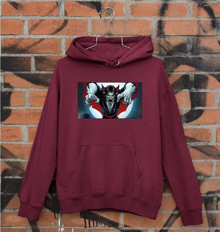Morbius Unisex Hoodie for Men/Women Hoodie with Hem Embroidery Detailed Premium