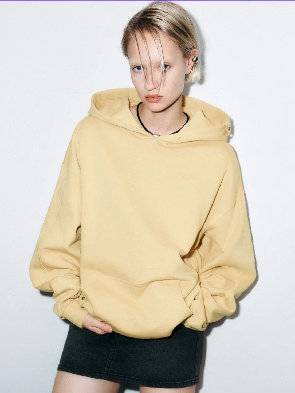 Oversized Hoodie Sweatshirts Hoodie with Frayed Bohemian Relaxed