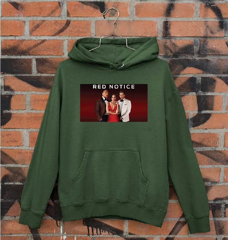 Red Notice Unisex Hoodie for Men/Women Hoodie with Contrast Stitching Detailed Premium Red Notice Unisex Hoodie for Men/Women Hoodie with Contrast Stitching Detailed Premium