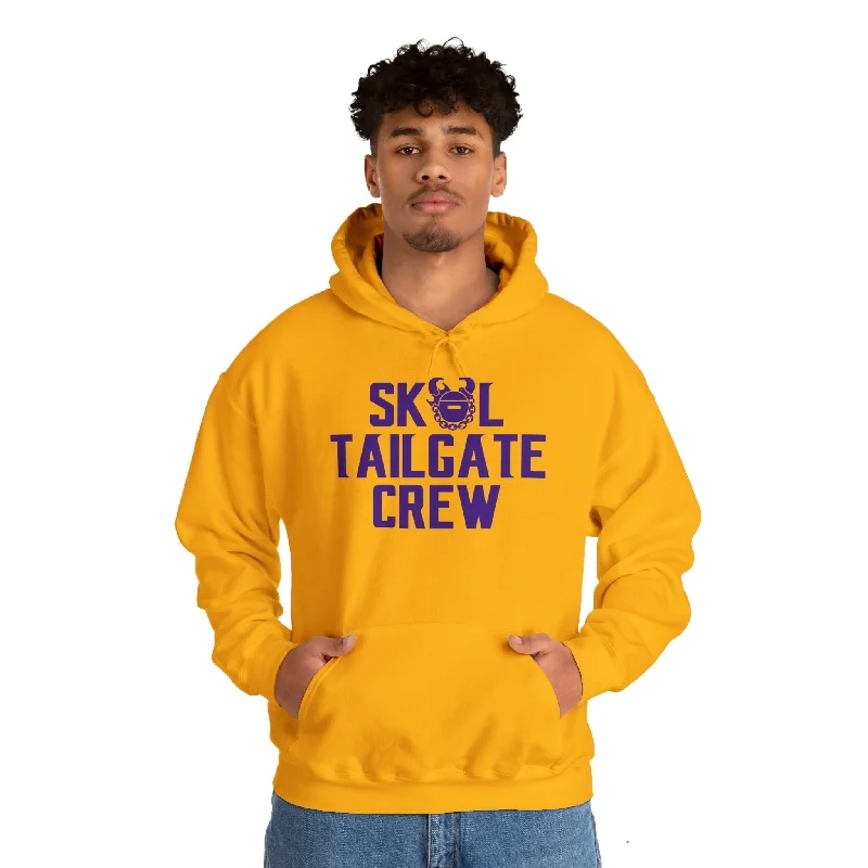 Unisex Heavy Blend™ Hoodie - Tailgate Crew Hoodie with Full-Zip Functional Layering