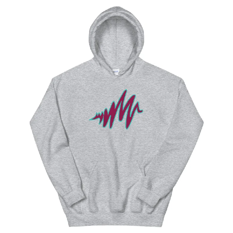 Waves | Unisex Hoodie Hoodie with Patch Decorative Personalized