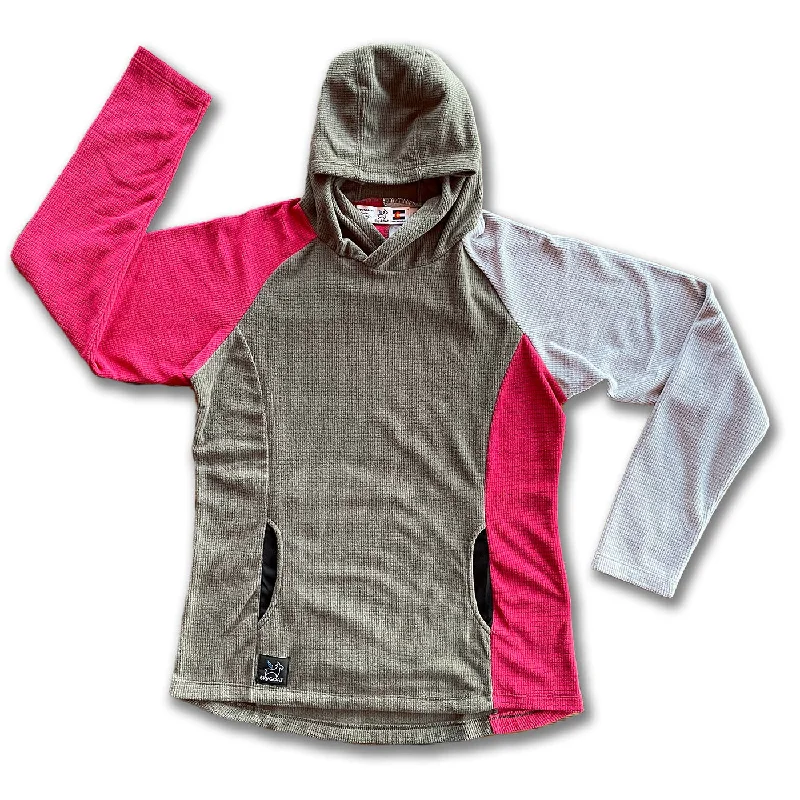 Women's CAMP Hoodie - SALE Hoodie with Hem Fringe Bohemian Relaxed