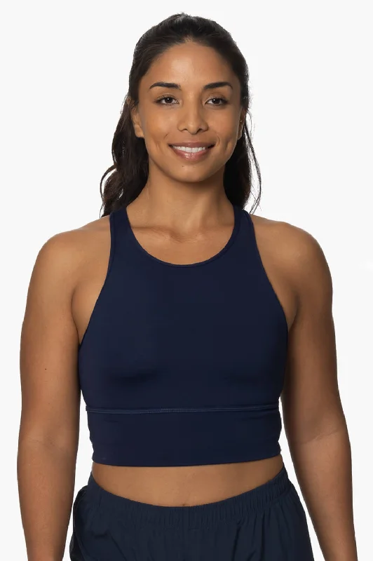Rae Sports Bra - Navy Stylish Strapless Bra