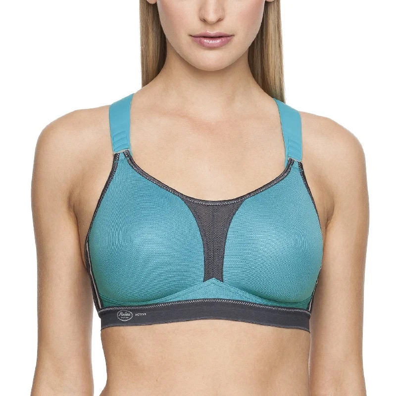 Anita Active Maximum Support DynamiXstar Women`s Racerback Sports Bra Seamless Bra Design