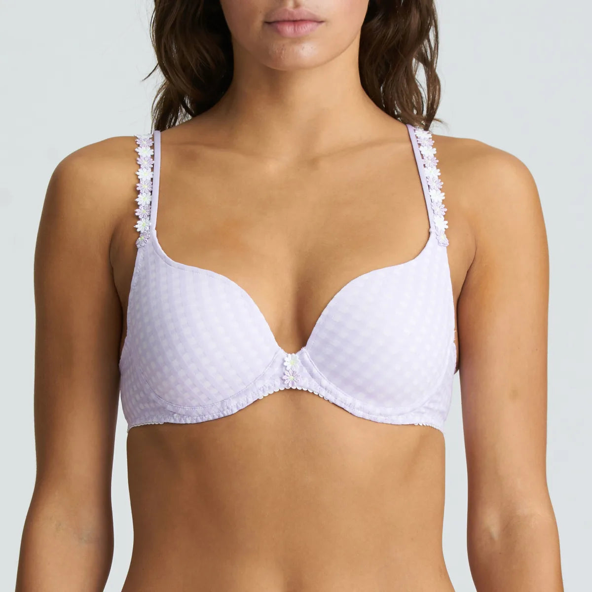 Avero Heartshape Bra In Tiny Iris - Marie Jo Trendy Sports Bra