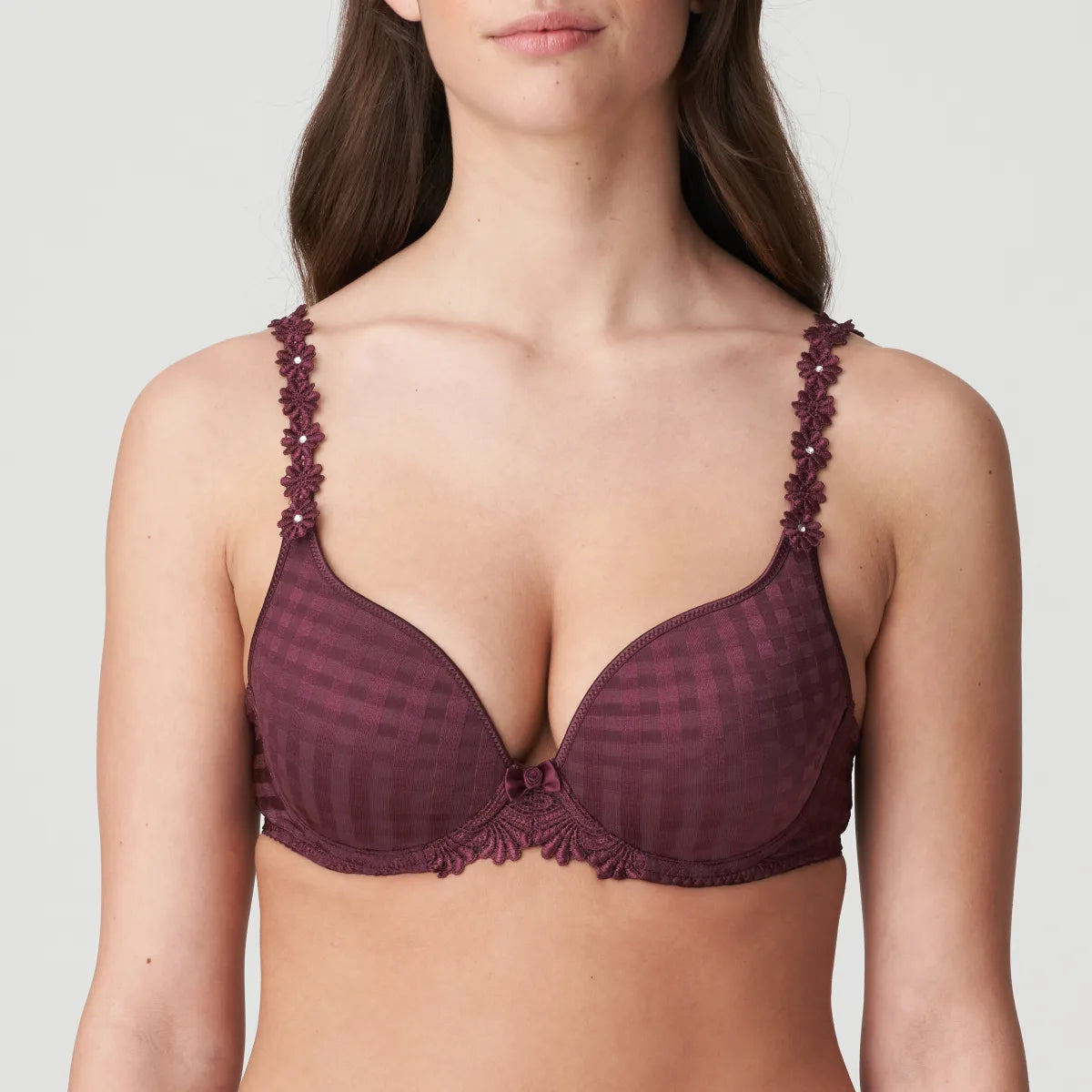 Avero Heartshape Bra In Wine - Marie Jo Sexy Underwire Bra