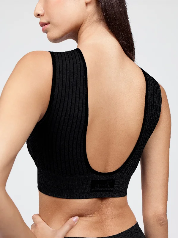 Bare Back Sport Bra Wireless Lace Bra