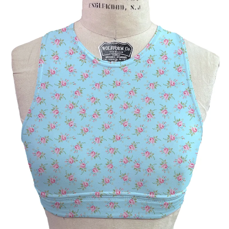 Dainty Crew Neck Bra Active Support Bra