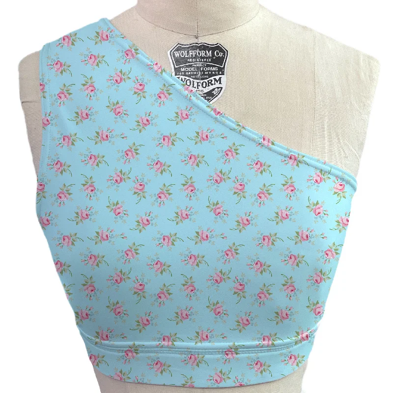 Dainty Shoulder Bra Sexy Mesh Bra