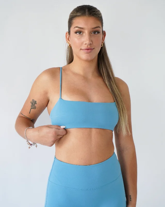 Define Bandeau Sports Bra - Sky Trendy Sports Bra