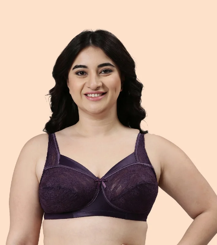 Full Support Classic Lace Lift Bra Elegant Lace Bralette