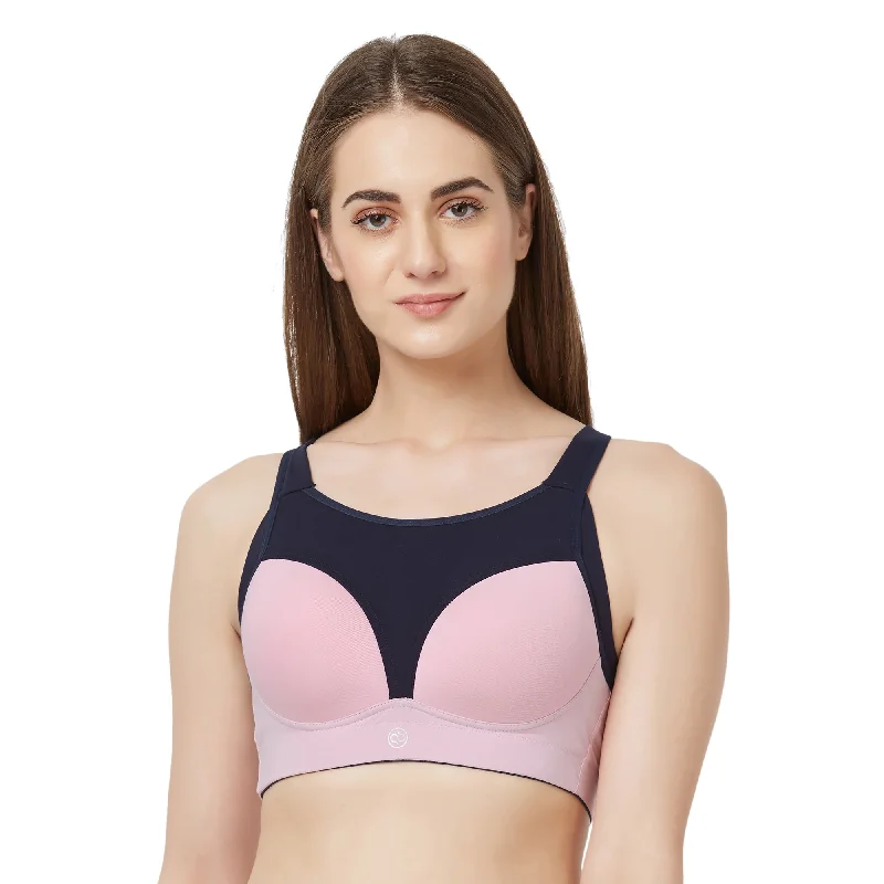 Extreme Coverage High Impact Lightly Padded Non Wired Sports Bra- CB-905A Adjustable Fit Bra