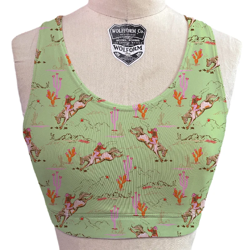 Giddy-UP Scoop Neck Bra Fashionable Push-Up Bra
