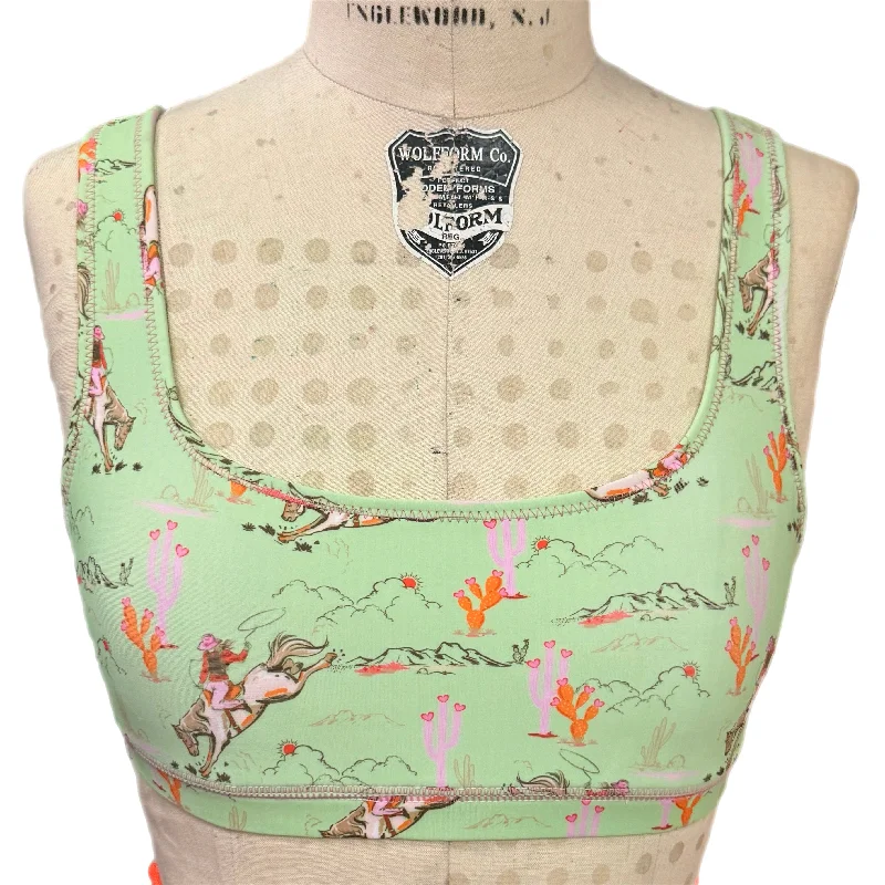 Giddy-UP Square Neck Bra Seamless Fit Bra
