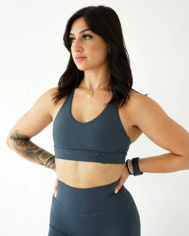 Impact Beyond Sports Bra - Stone High Support Sports Bra