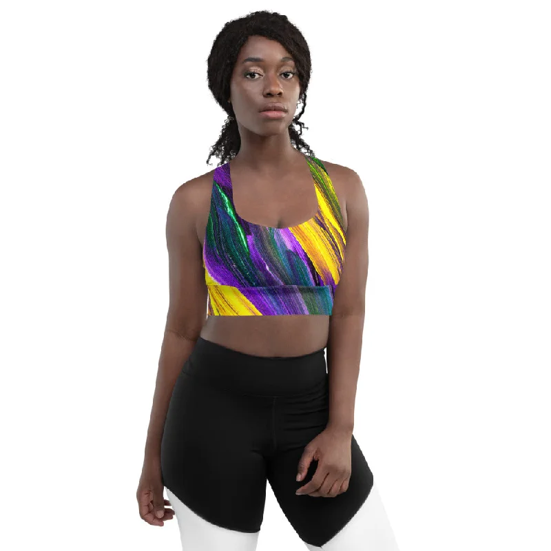 Joy Longline sports bra Adjustable Back Bra