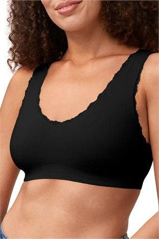 Kitty Seamless Cotton Bra - black #44880 Ultra-Light Bra