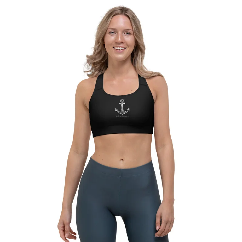 Lake Simcoe Anchor Sports bra in Tricorn Smooth Fit Bra