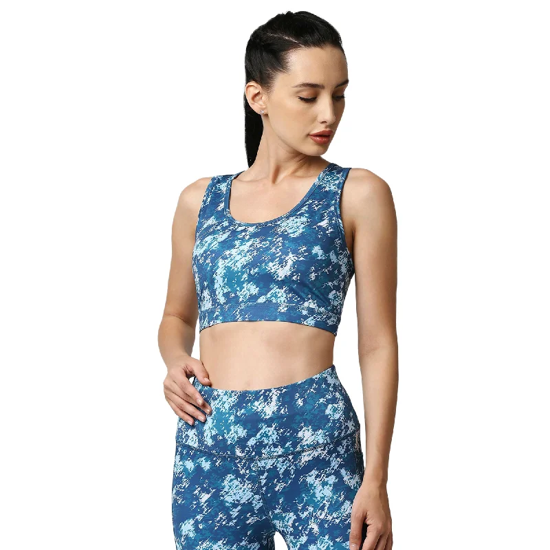 Medium Impact Racerback Sports Bra- AT-3 Soft Mesh Bra